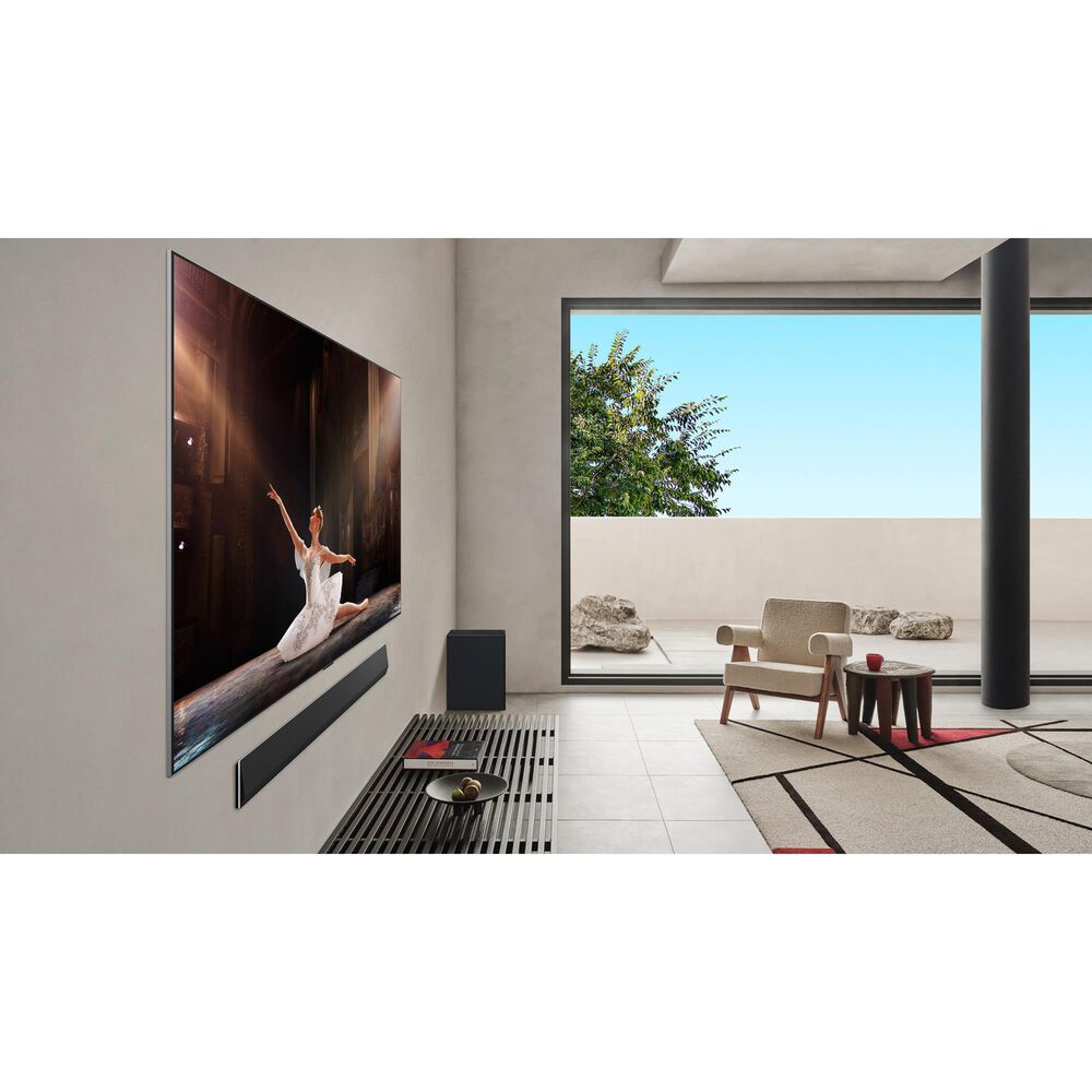 LG 77&quot; Class G5 Series OLED evo AI 4K with Supplied Wall Mount in Black - Smart TV, , large
