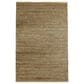 L&R Resources Natural Fiber 5" x 7"9" Smoke Green Area Rug, , large
