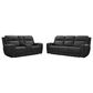 Ashley 5Z-Comfort Power Reclining Sofa and Loveseat Set in Onyx, , large
