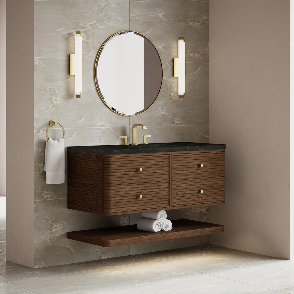 James Martin Allamari 48" Single Bathroom Vanity in Sable with 3 cm Phantome Eclos Top and Rectangular Sink, , large