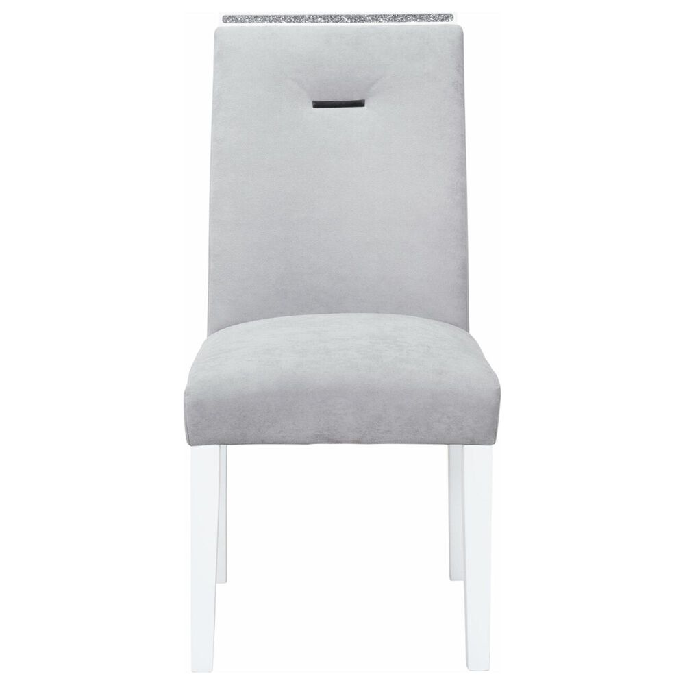 Global Furniture Usa Monaco Side Chair in White, , large