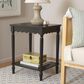 Safavieh Haven End Table in Matte Black, , large
