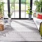 Safavieh Cabana CBN652A 9" x 12" Ivory and Grey Area Performance Rug, , large