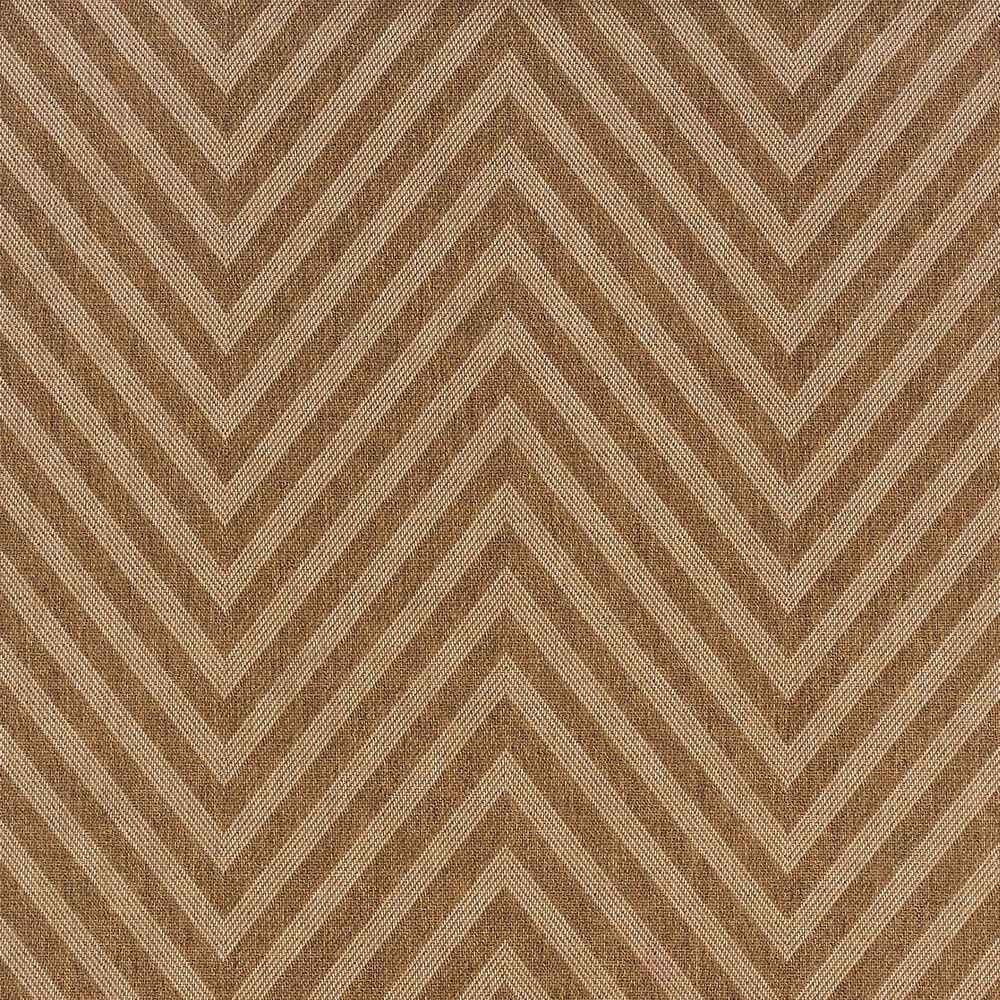 Oriental Weavers Karavia Brown 6"7" x 9"6" Outdoor Area Rug, , large