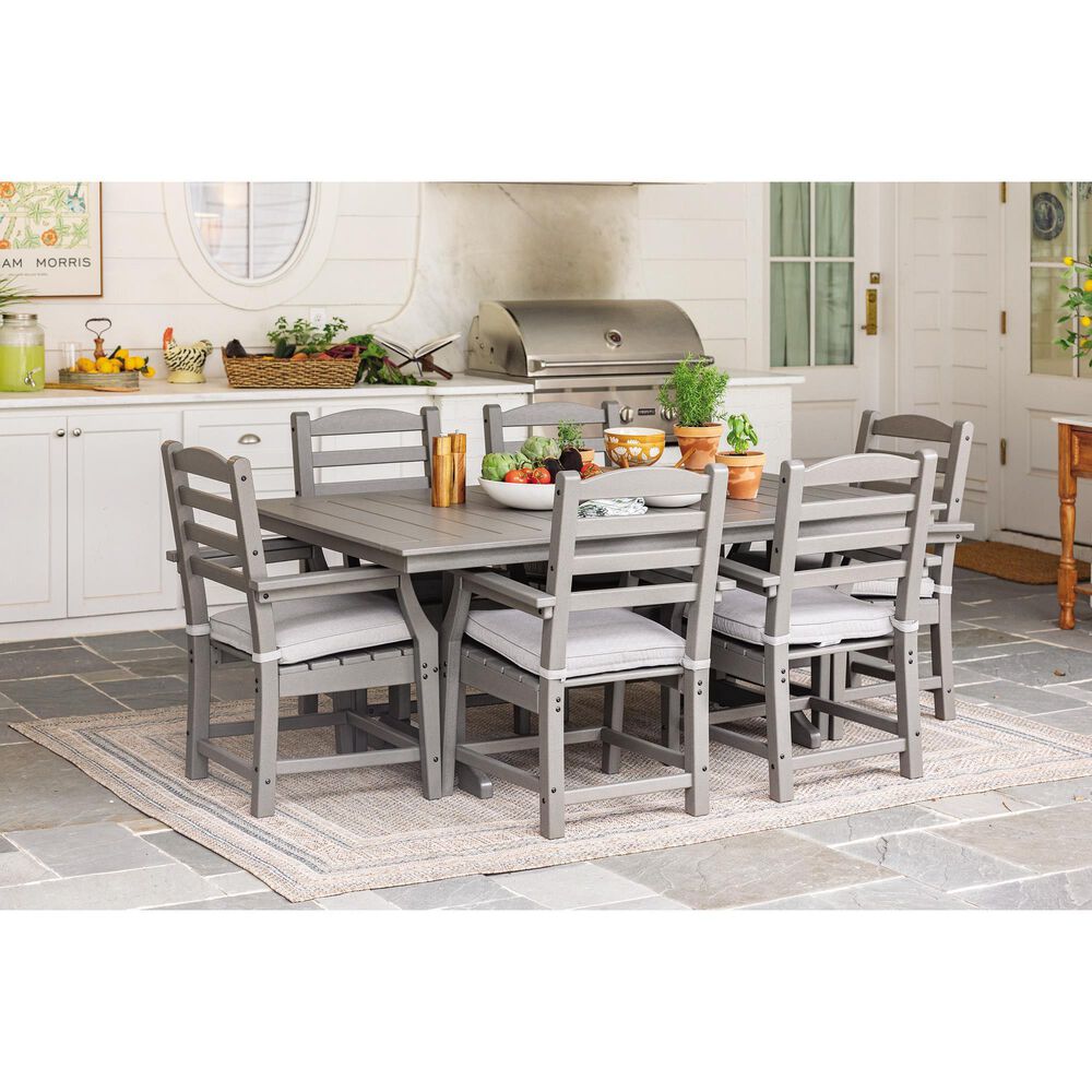 Ashley Visola Dining Table in Gray, , large