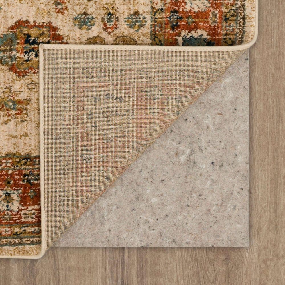 Karastan Spice Market Koyna Cream 5'3" x 7'10" Area Rug, , large