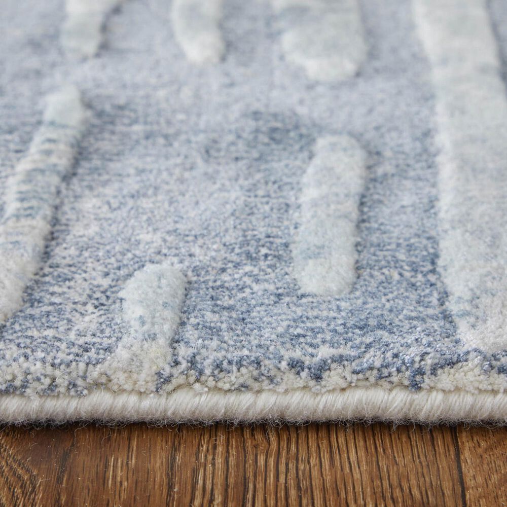 Feizy Braden Blue and Ivory 8' x 10' Area Rug, , large