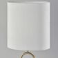 Adesso Joey Table Lamp in Antique Brass, , large