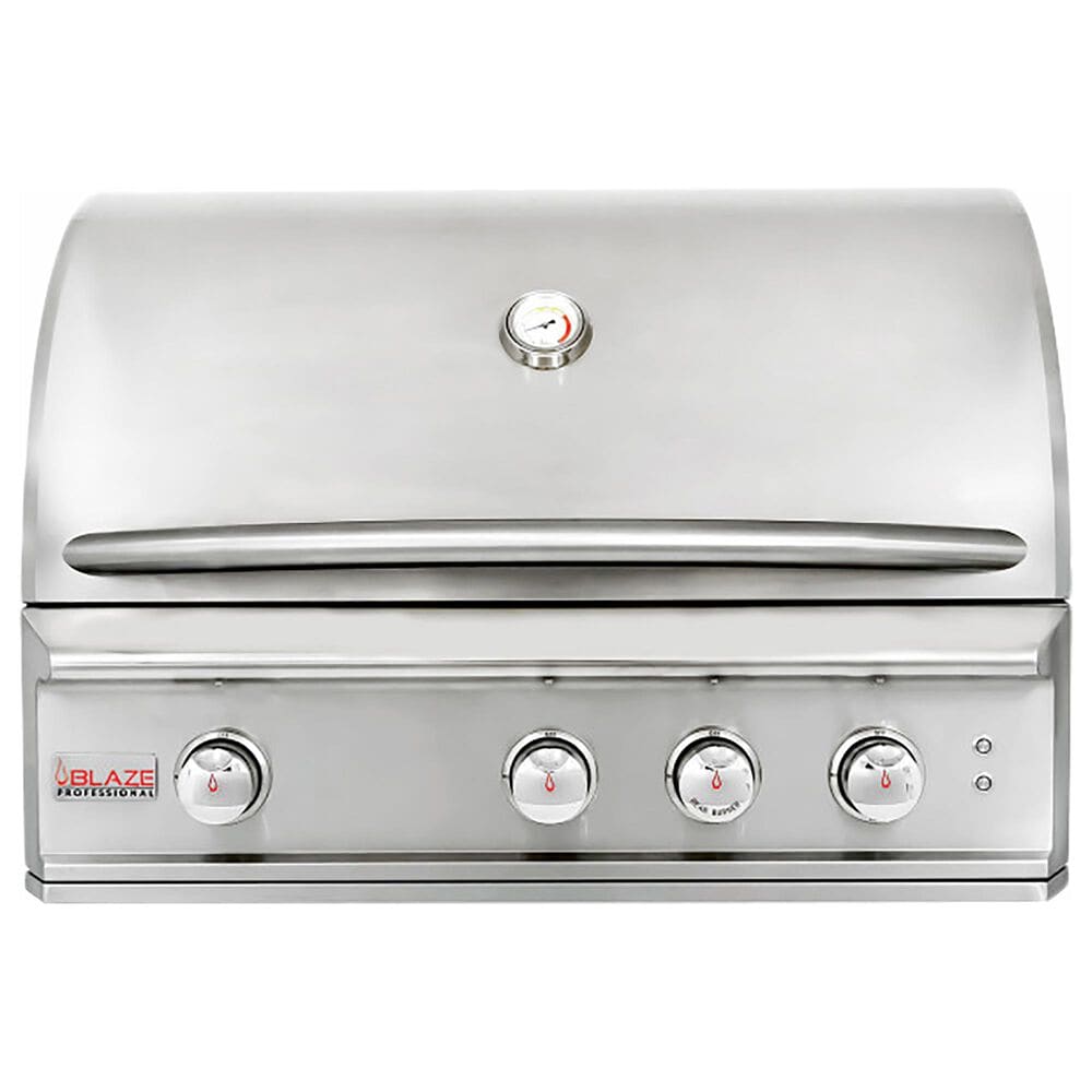 Blaze 34" Professional Natural Gas Grill with 3-Burner in Stainless Steel, , large