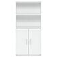 HOMLUX 4-Tier Open Shelf Display Bookcase in White, , large