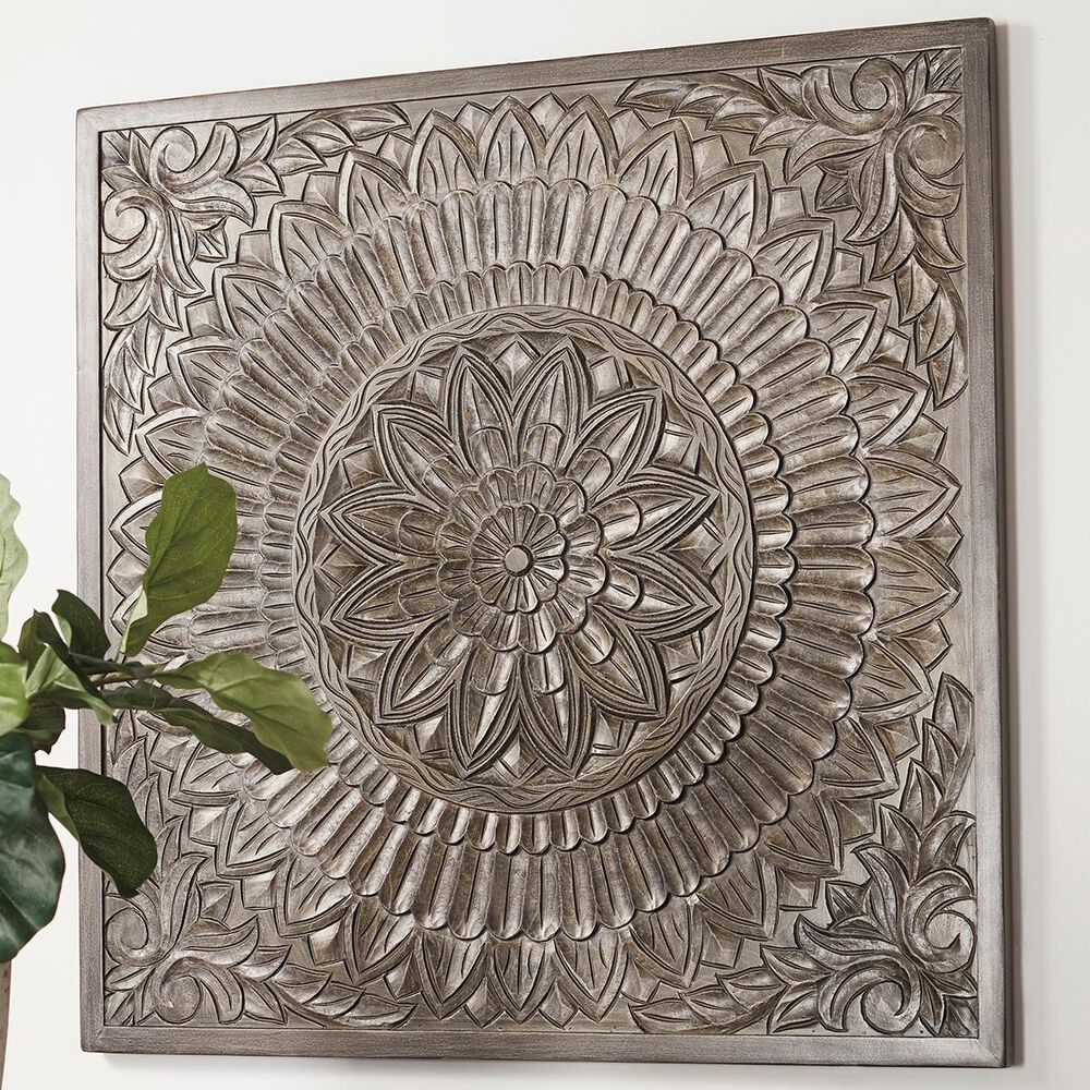 Signature Design by Ashley Briony Wall Decor in Antique Gray, , large