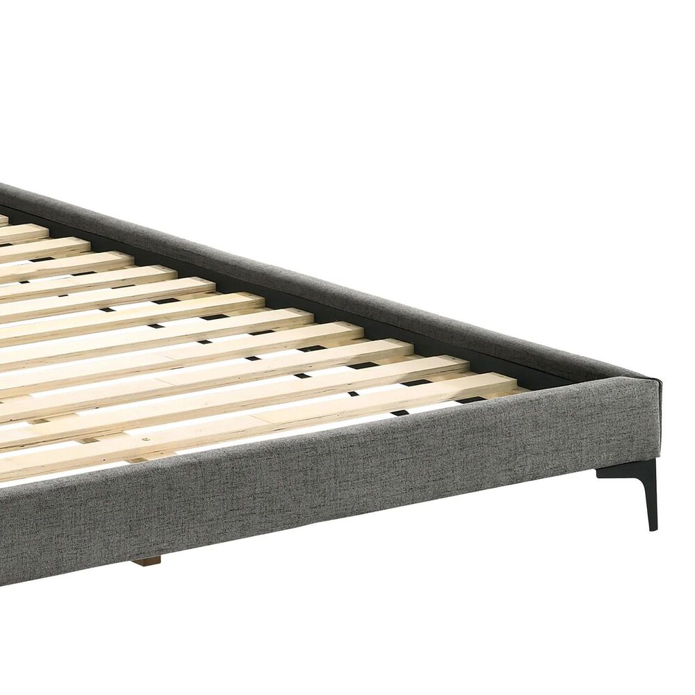 Blue River Legend King Platform Bed in Gray, , large