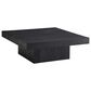 Bassett Mirror Company Padula Coffee Table in Dusty Black, , large