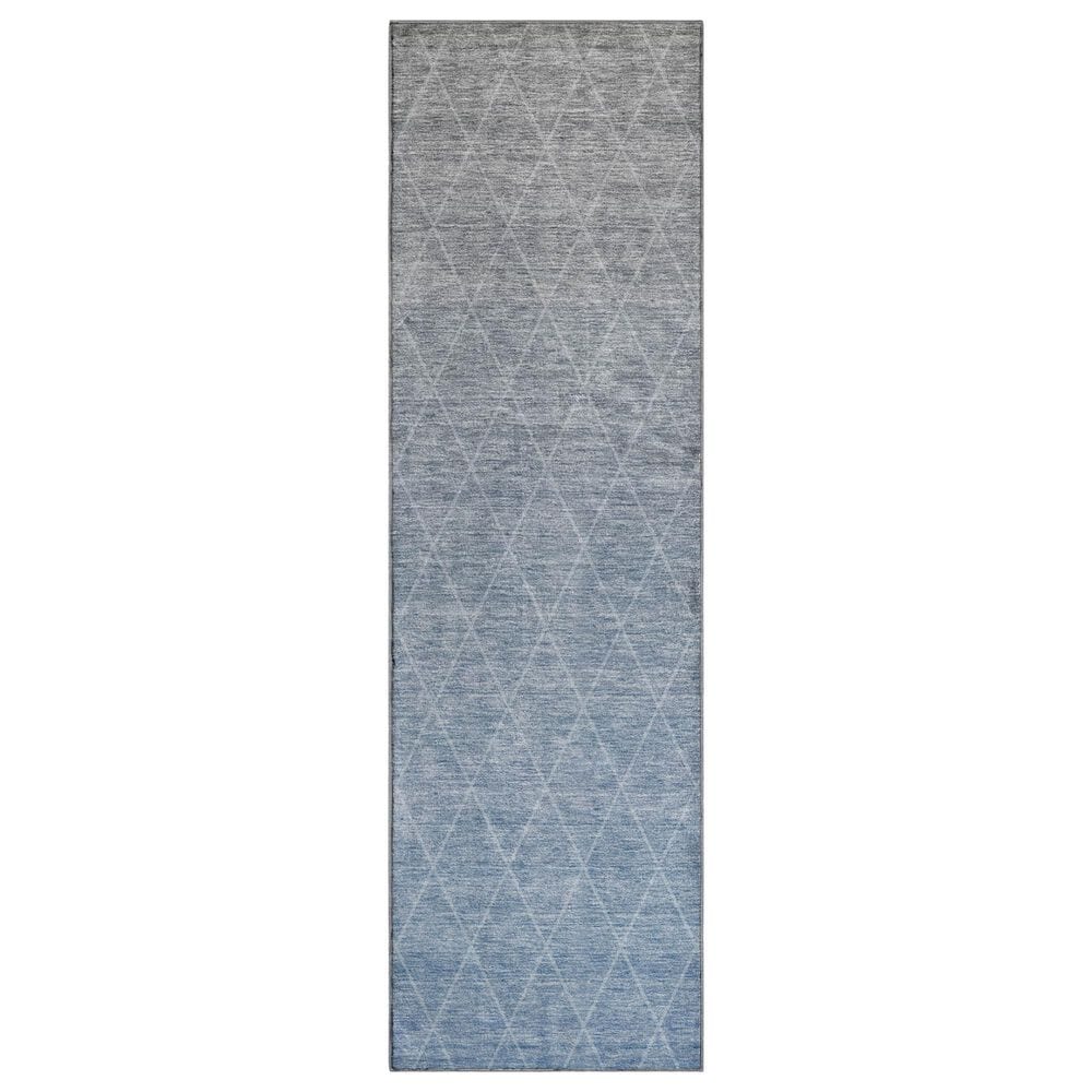 Dalyn Rug Company Lazio 2"3" x 7"6" Blue Runner, , large