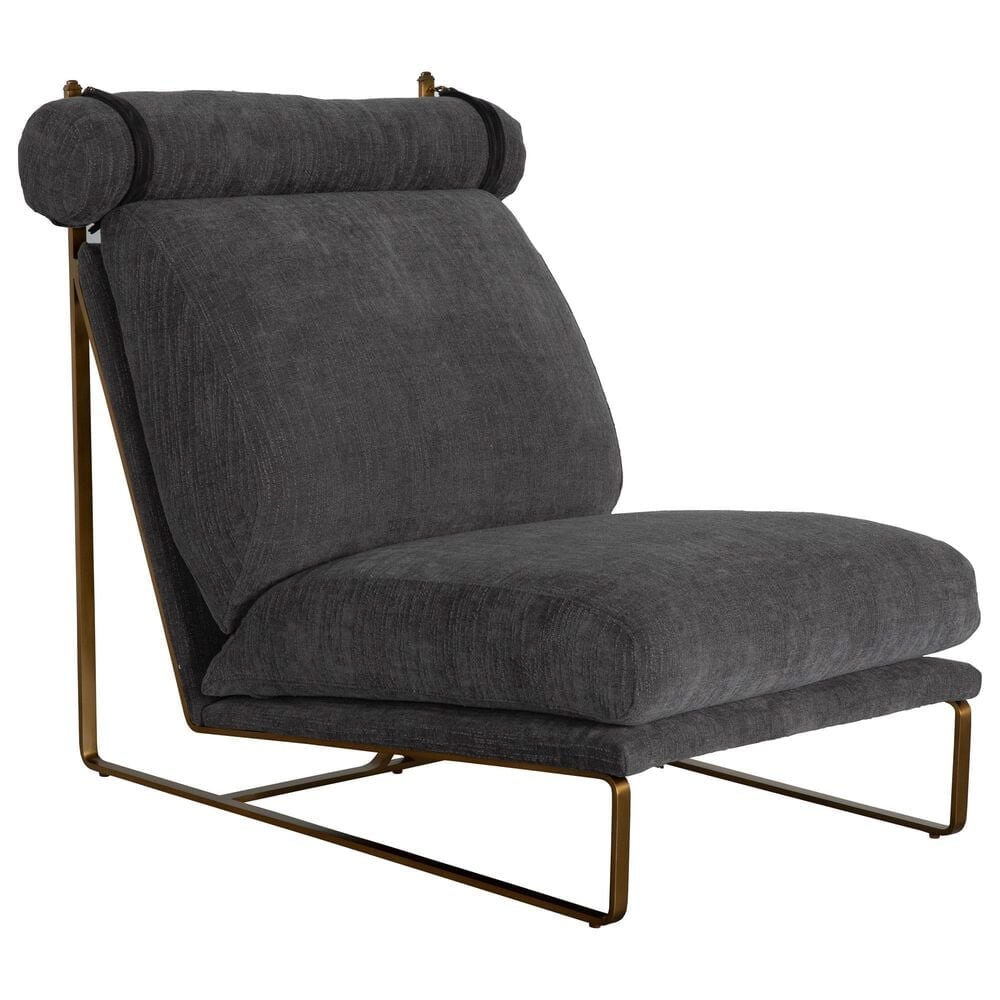 Century Zephyr Accent Chair in Charcoal, , large