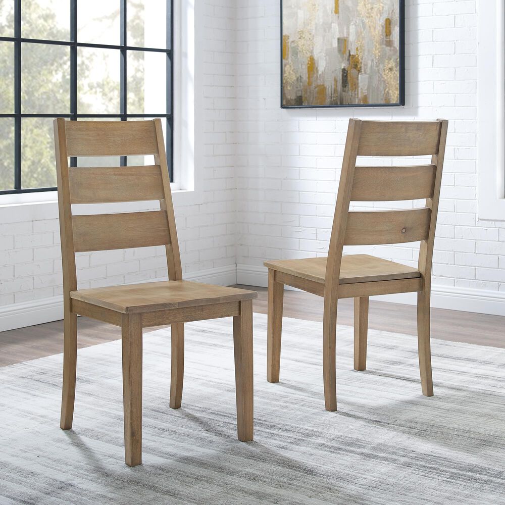 Crosley Furniture Joanna Dining Chair in Rustic Brown &#40;Set of 2&#41;, , large
