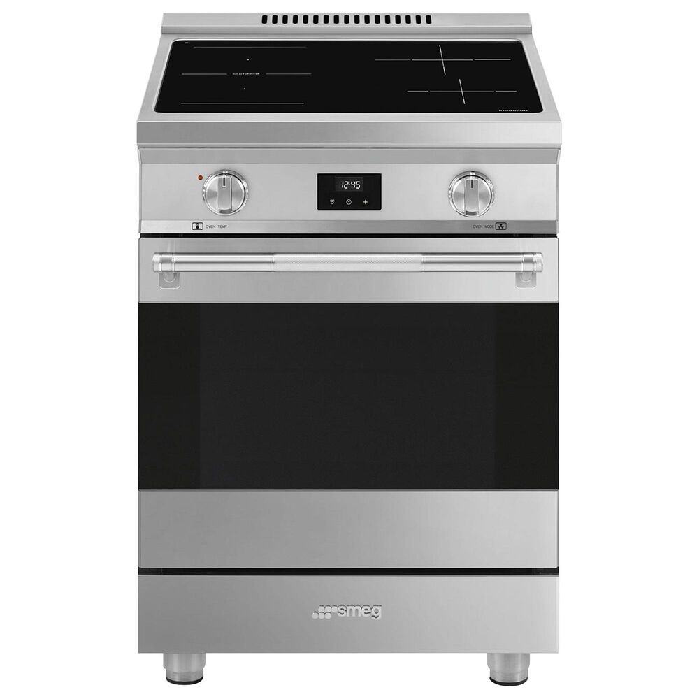 SMEG 2.79 Cu. Ft. Freestanding Electric Range in Stainless Steel, , large