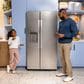 GE Appliances 27.9 Cu. Ft. Side-By-Side Refrigerator with Extra Tall Dispenser in Fingerprint Resistant Stainless Steel, , large