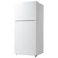Midea 19 Cu. Ft. Garage Ready Top-Freezer Refrigerator in White, , large