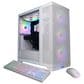 CyberPowerPC Gamer Supreme Gaming Desktop | AMD Ryzen 7 9800X3D - 32GB RAM - NVIDIA GeForce RTX 5060 Ti Graphics - 2TB SSD in White, , large