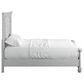 Golden Wave Furniture New Haven King Panel Bed in Oyster Shell, , large