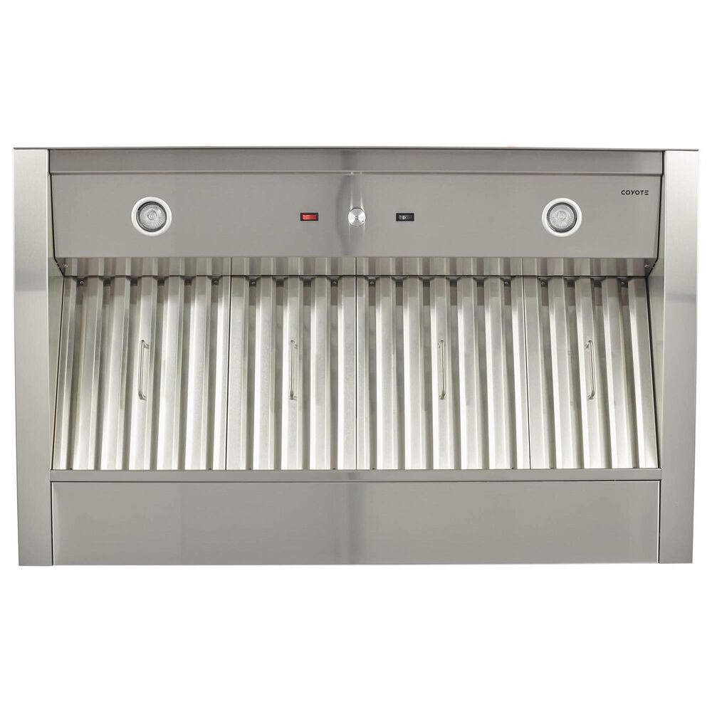 Coyote Outdoor 48&quot; Outdoor Hood Liner Insert in Stainless Steel, , large