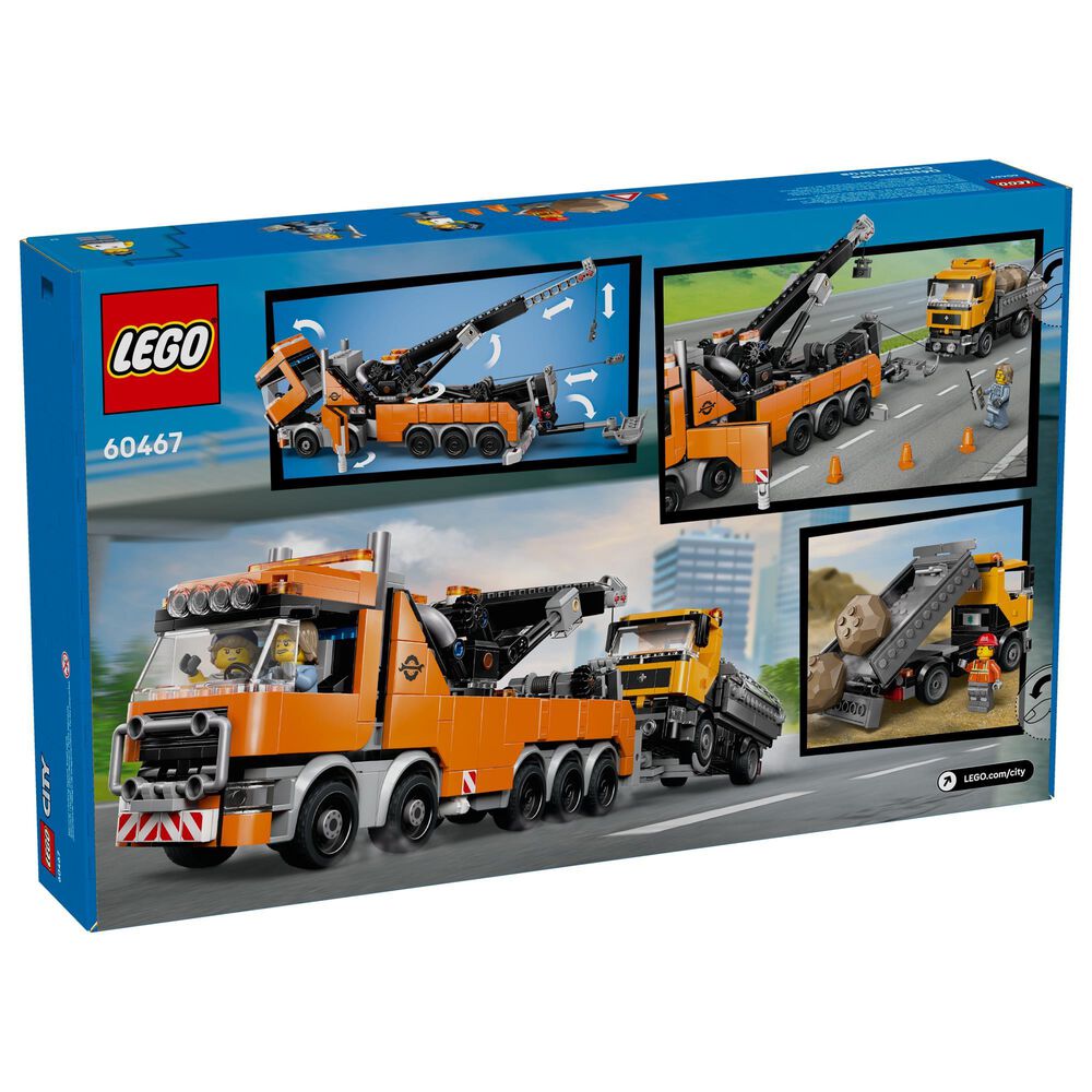 LEGO Heavy-Duty Recovery Tow Truc Building Set, , large