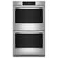KitchenAid 27" Smart Double Wall Oven with Assisted Cook Cycles in PrintShield Stainless, , large