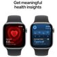 Apple Watch Series 11 (GPS+Cellular) 42mm Aluminum Case with Black Sport Band - M/L in Space Gray and 2-Year AppleCare+, , large