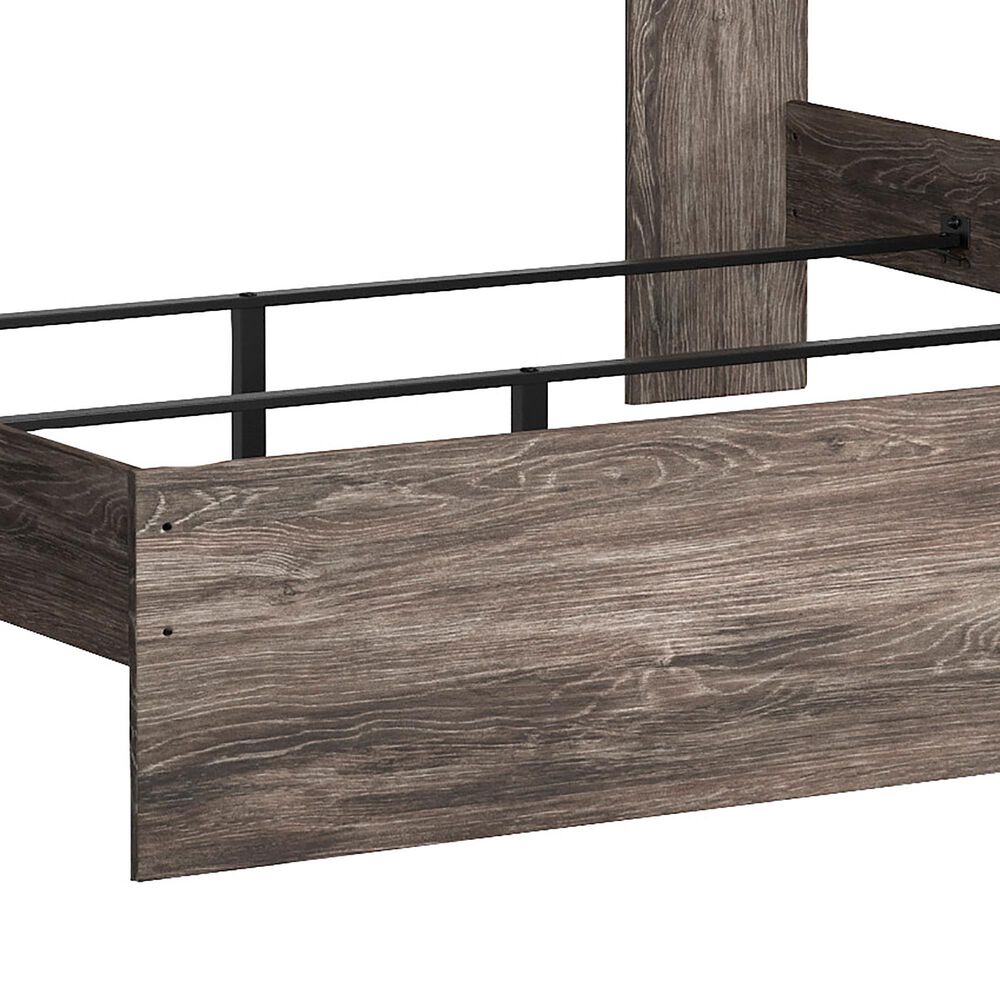 Ashley Ralinksi King Panel Bed in Gray, , large