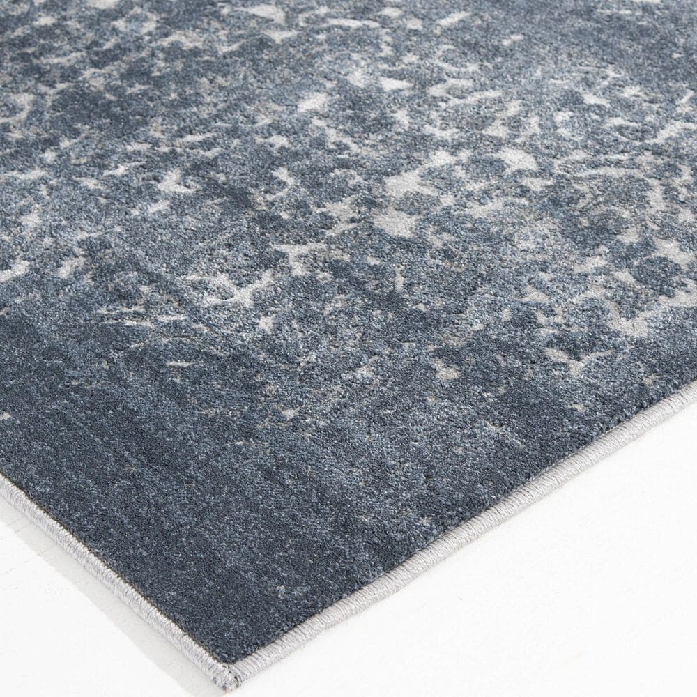 Central Oriental Clearwater Erozio 8&#39; x 10&#39; Blue and Cream Area Rug, , large