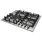 Fulgor Milano 400 Series 24" Gas Cooktop with 4 European Sealed Burners in Stainless Steel, , large