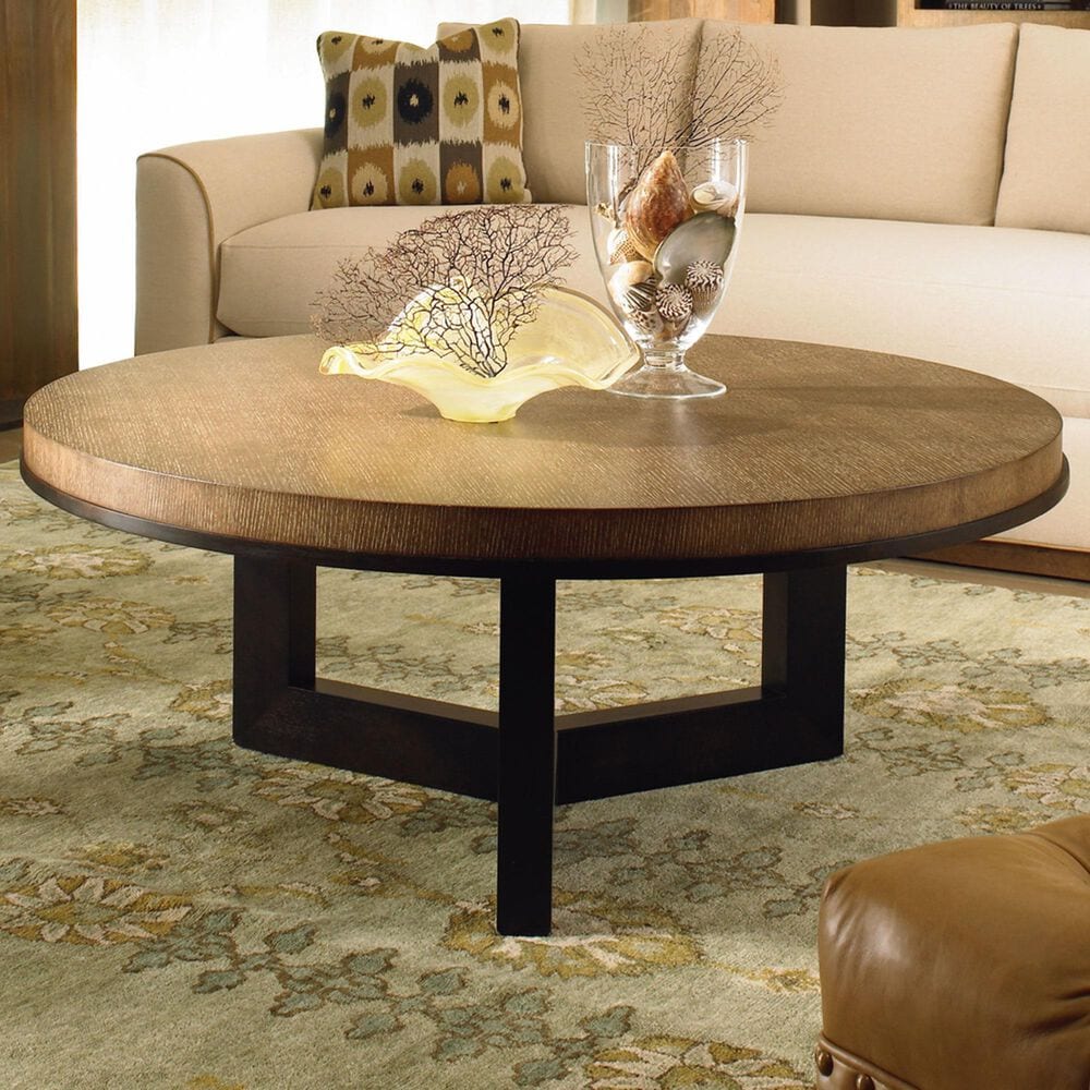 Century Furniture Mesa Dakota Cocktail Table in Napa Cerused and Melange, , large