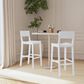 Linon Home Decor Devin Counter Stool in White (Set of 2), , large