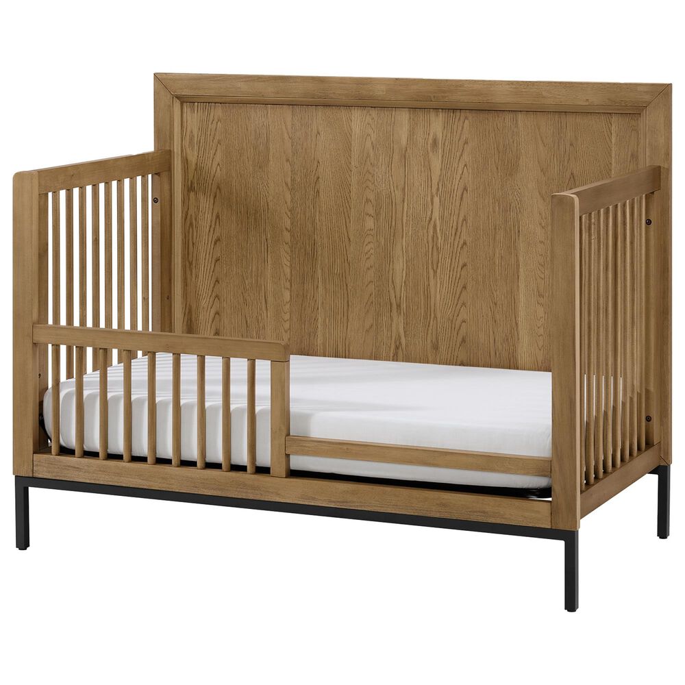 Eastern Shore Newport 4-In-1 Convertible Crib in Natural Oak, , large