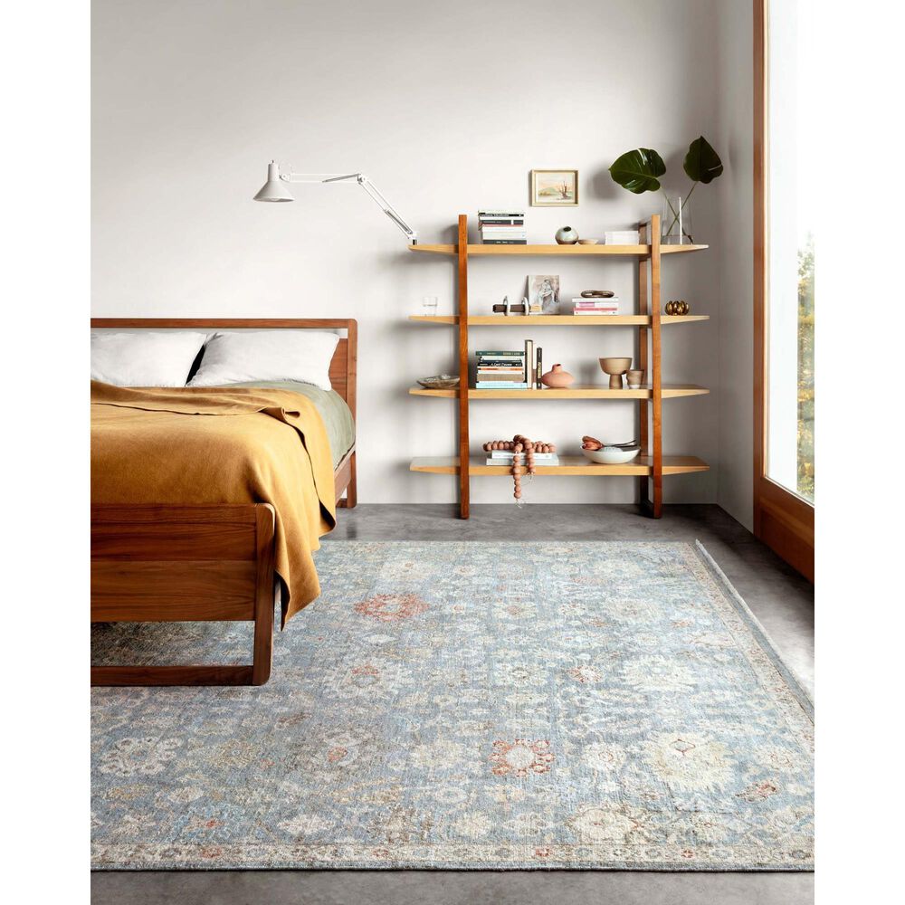 Loloi Legacy LZ-10 9&#39; x 12&#39; Blue Area Rug, , large