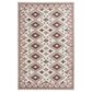 Central Oriental Heirloom Marina Cinnabar and Multicolor 5"3" x 7"7" Area Rug, , large