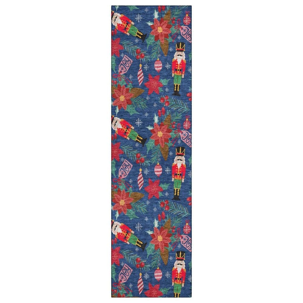 Dalyn Rug Company Wonderland WN30 2"3" x 7"6" Navy Indoor/Outdoor Runner, , large