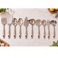 Housewares International 10-Piece Serving Set in Stainless Steel, , large