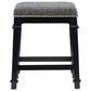 Linon Home Decor Kennedy Counter Stool in Black, , large
