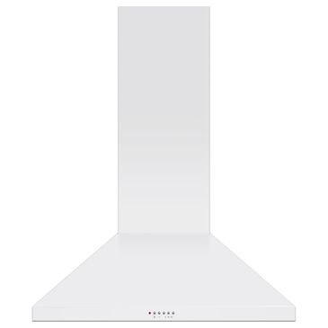 Fisher & Paykel 36" Classic Wall Hood with Pyramid Chimney in White, , large