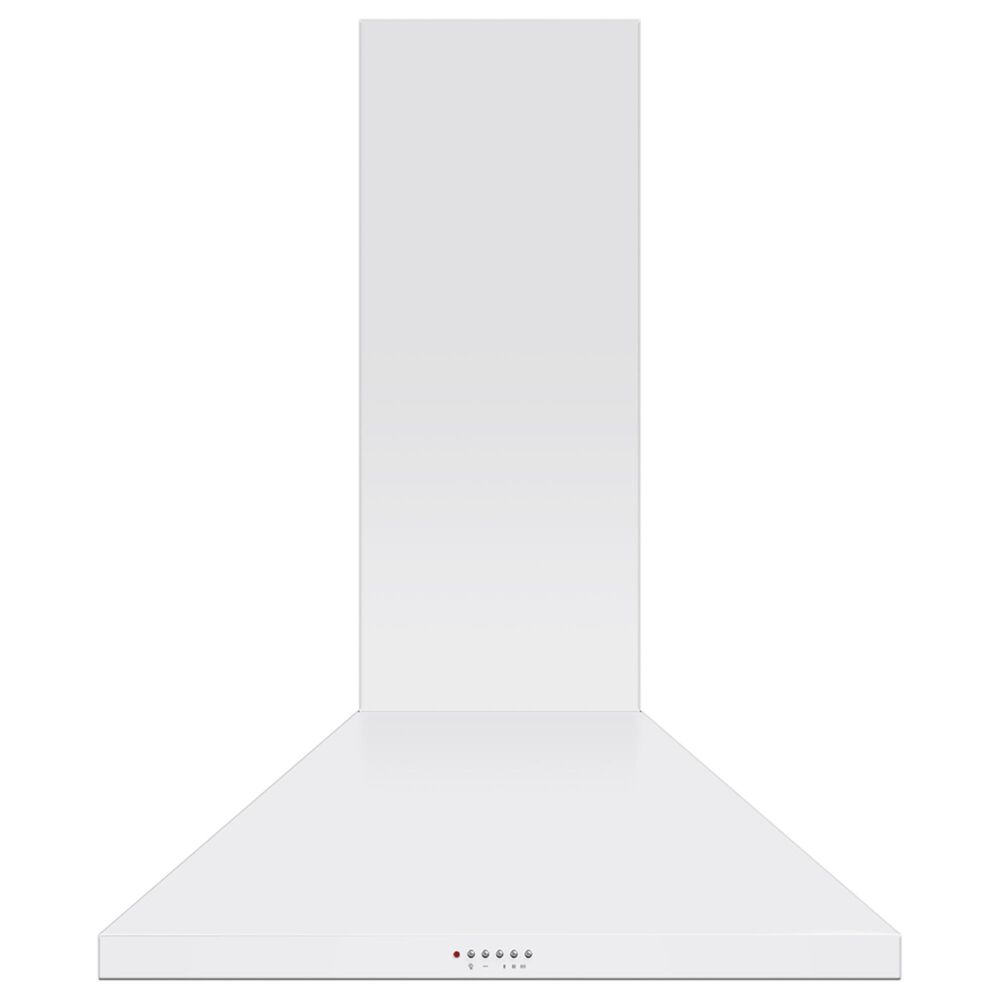 Fisher & Paykel 36" Classic Wall Hood with Pyramid Chimney in White, , large