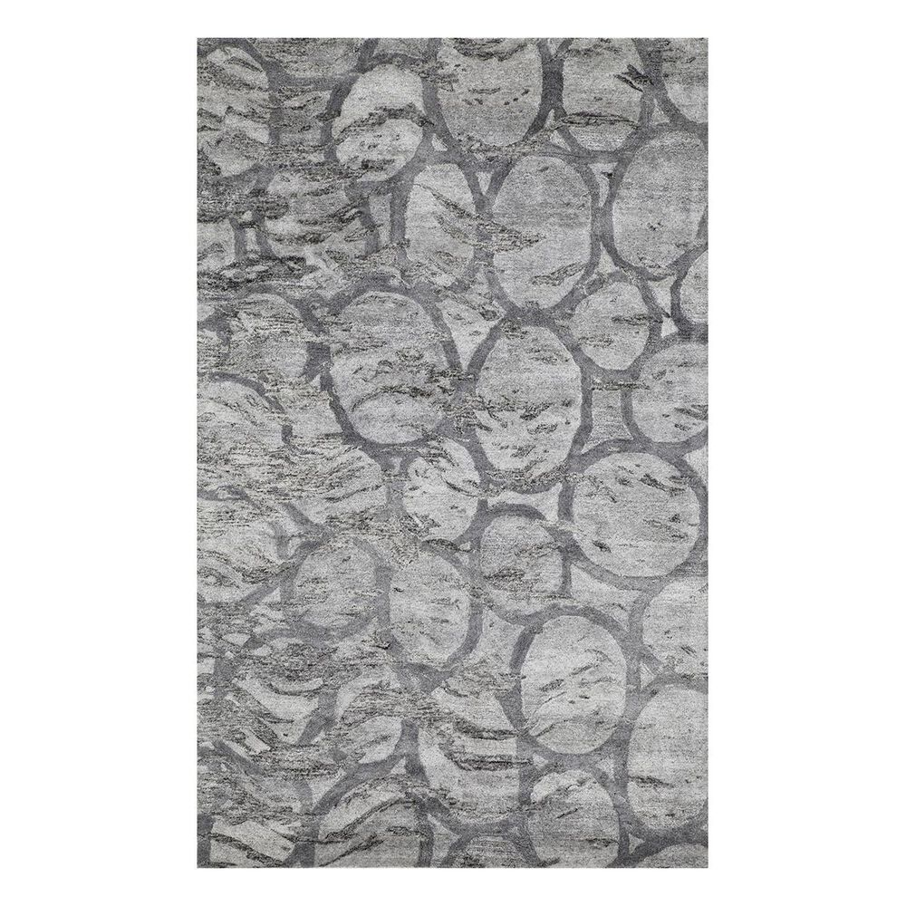 Momeni Millenia MI-04 7'6" x 9'6" Silver Area Rug, , large