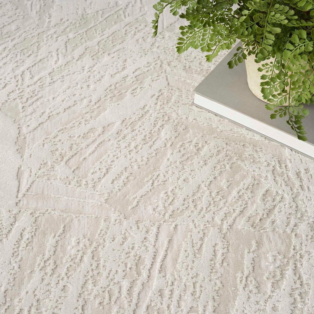 Nourison Desire Ivory 6&#39; x 9&#39; Area Rug, , large