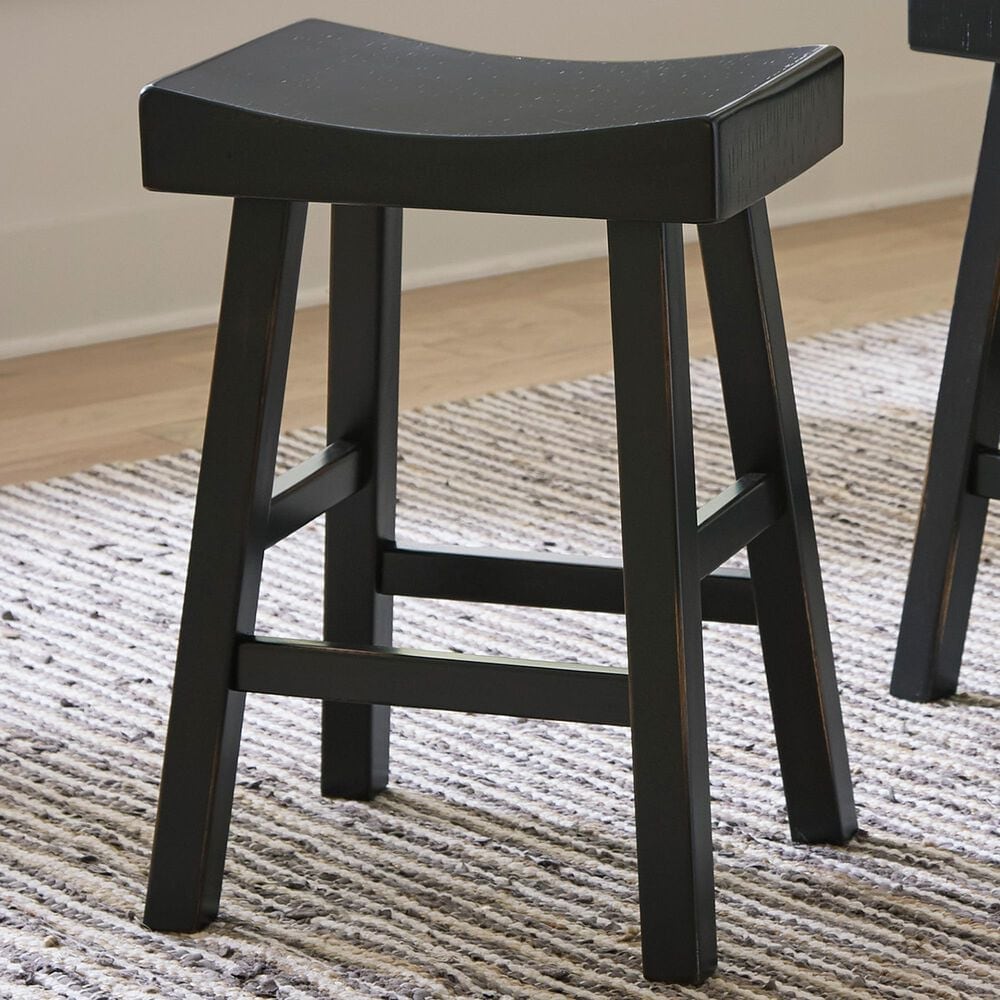 Ashley Glosco Counter Stool in Antique Black, , large