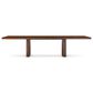 Theodore Alexander Kesden Dining Table in Pyramid Brown - Table Only, , large