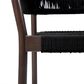 Blue River Doris Patio Dining Chair in Dark Eucalyptus and Black (Set of 2), , large
