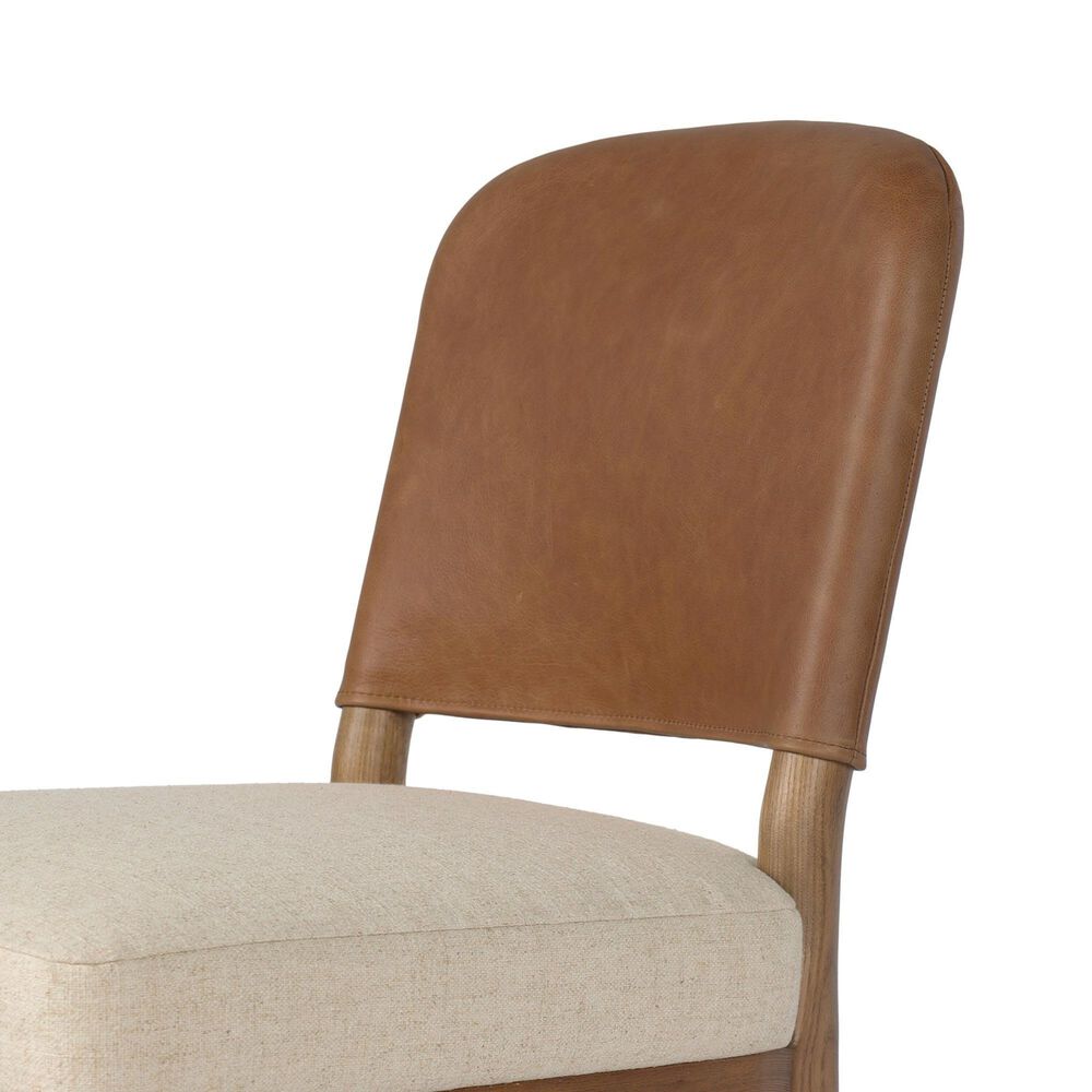 Four Hands Ryver Side Chair in Toasted Ash Solid, , large