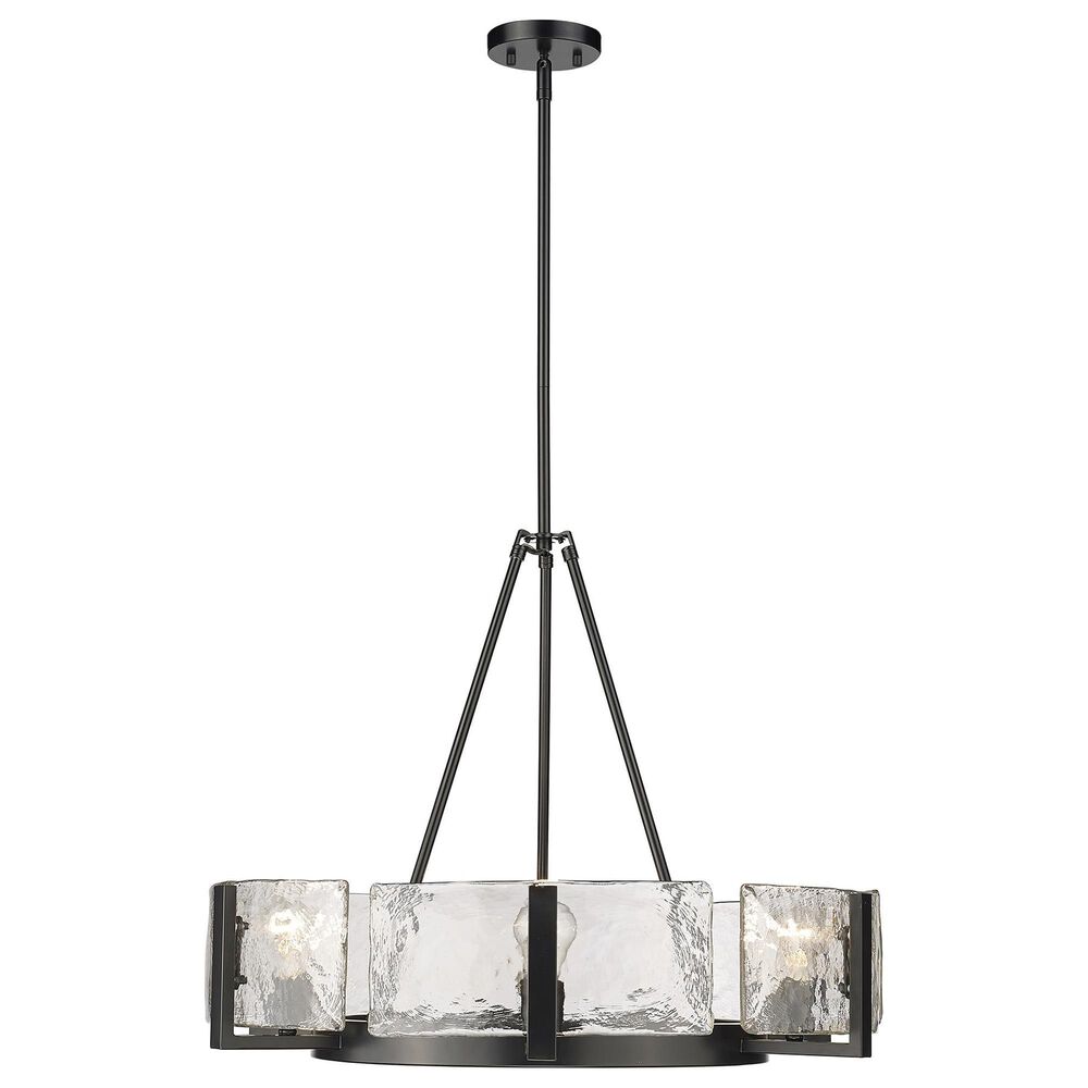 Golden Lighting Aenon 6-Light Chandelier in Matte Black, , large