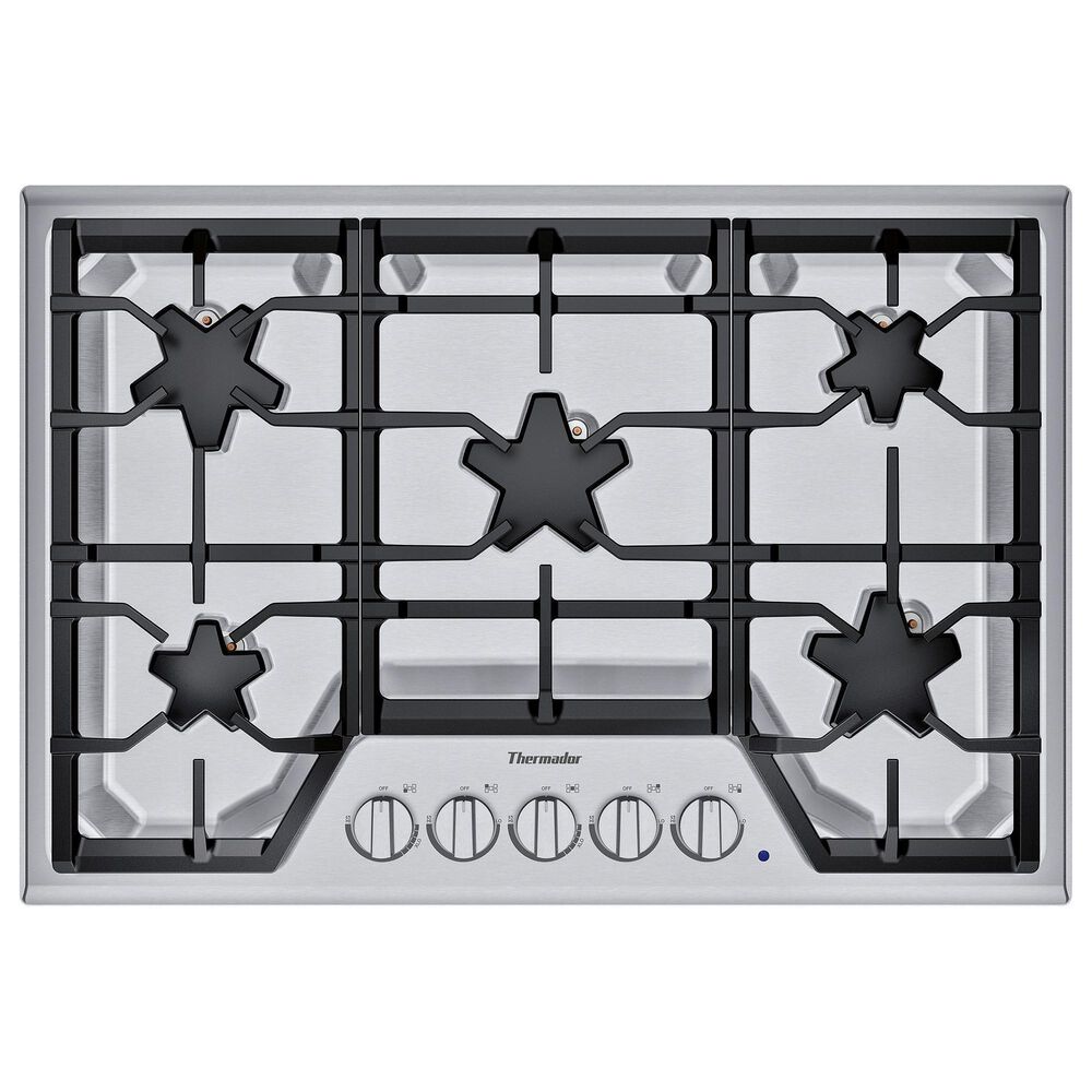 Thermador 30" Masterpiece Star Burner Gas Cooktop, ExtraLow Select - Stainless Steel, , large